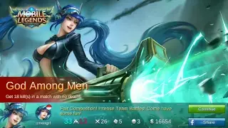 GOD AMONG MEN CRAZY LAYLA - Mobile Legends