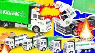 Garbage Truck Toy Collection Unboxing and Playing Video For Kids |#ToylandAdventures