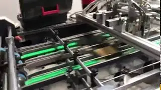 High Speed Automatic Hamburger Box Making Machine for Fast Food Paper Packaging In Spain
