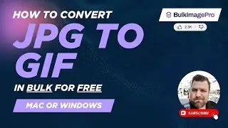 How to Convert JPG to GIF in Bulk for FREE (Windows or Mac)