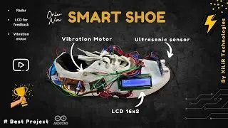 How to make Smart Shoe for Blind People | Arduino Haptic Feedback Shoe