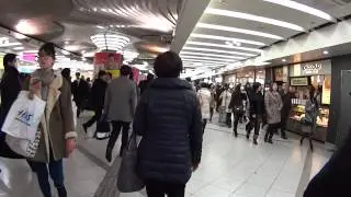 WOW- Underground Rush Hour Madness In Osaka Japan