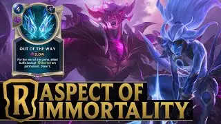 Aspect of Immortality - Riven & Taric Deck - Legends of Runeterra