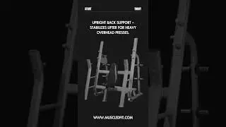 Muscle D Fitness Elite Olympic Military Bench (FW-OMBE)