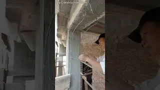 Arch corner design #archdesign #construction #buildingskill  #drillmachine #arch #casting #building