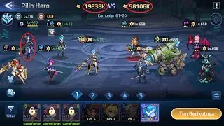 Push campaign chapter 61-20 dengan rista b5 - Mobile legends adventure