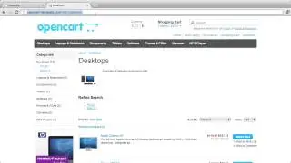 OpenCart Lesson 6: Creating Categories
