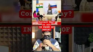 Нарушение этикета интервью с Путиным? Раскрыта тайна: Анджана и Гита сидят, скрестив ноги 😲 #Indi...
