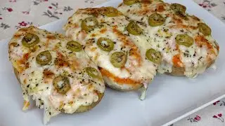 PATATAS RELLENAS DE ATÚN, Fáciles y Ricas🥔POTATOES STUFFED WITH TUNA, Easy and Rich