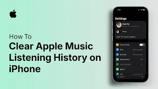 How to Clear Apple Music Listening History on iPhone