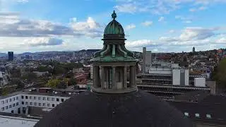 Zurich, Switzerland on a Sunday