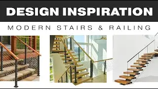 Floating Stairs and Modern Railing Design Inspiration for 2022