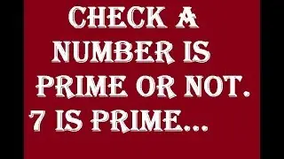 TCS C PROGRAM TO CHECK WHETHER A NUMBER IS PRIME OR NOT USING Command Line Arguments