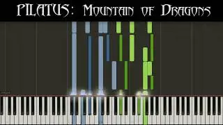 Steven Reineke - Pilatus: Mountain of Dragons [piano tutorial + sheet piano]