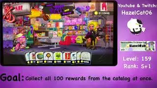 Collecting ALL 100 Rewards from the catalog at once!