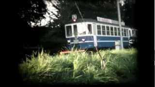 Birsigtalbahn: Therwil, H&uuml;slimatt, Oberwil, im Jahr 1980
