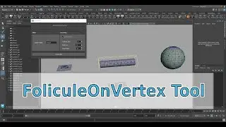 EasyRigCgi - foliculeOnVertex Tool - rigging maya