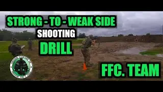 FREEDOM FIGHTERS TEAM: STRONG-TO-WEAK-SIDE CARBINE DRILL | Tactical Shooting Training #shooting