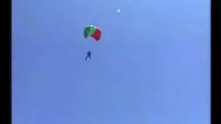Christopher Emerson Crazy Accelerated Free Fall for First Airplane Skydive Jump Parris Valley