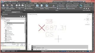Как удалить дубликаты точечных объектов из модели Civil 3D
