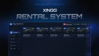 Advanced Vehicle Rental System | QBCore, ESX, QBox | XinggScripts