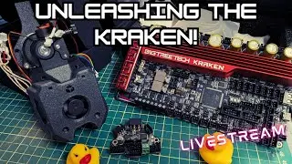 Venture XL upgradining - EBB36, Kraken, A4T AND MORE! #livestream  #3dprinting
