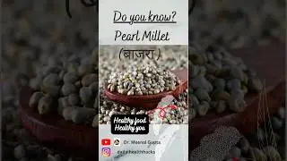 Healthy food Healthy you.. Bajra(pearl millet) health benefits