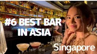 【Manhattan Bar】【 #6 Best Bar in Asia】check out an award-winning bar in Singapore!