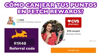 COMO CANJEAR TUS PUNTOS EN FETCH REWARDS?