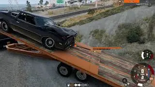 I was called to pick up a crashed car in BeamNG.Drive (part 1)