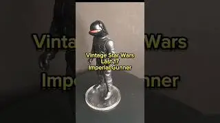 Vintage Star Wars Last 17 Figure Imperial Gunner. #starwarsfigures #last17 #vintagetoys