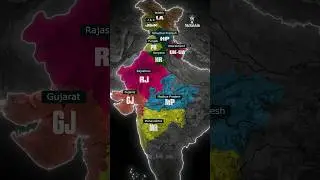 Rto codes of states and union territories of India..        #rto #map #geography