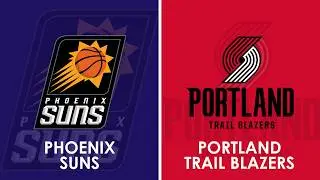 Phoenix Suns vs Portland Trail Blazers NBA Live Scoreboard