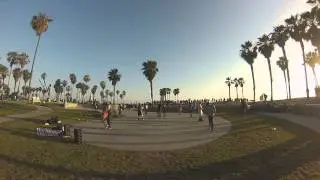 VENICE BEACH [Roller Skate Dancers] VIDEO CLIP MAY 2015