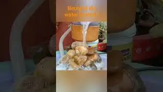 how to make Beautiful water Fountain #diy #gardendesign #shots #shotsvideo