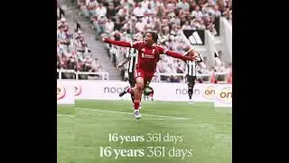 Rio Ngumoha becomes the youngest player to score for Liverpool
