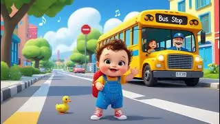 🎶 Baby&rsquo;s Big Bus Adventure! 🚌👶 | Fun Learning Song for Kids | Wheels on the Bus 🚍