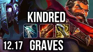 KINDRED vs GRAVES (JNG) | 11/1/9, Rank 7 Kindred, Legendary | EUW Challenger | 12.17