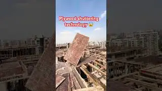 Plywood shuttering technology 😱 carpenter #shorts #trending #viral #construction #shuttering #work