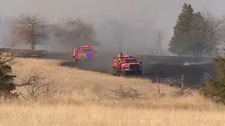Red flag warning in effect amid high fire danger day in Oklahoma