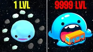 Super Slime - Black Hole | Max Level Asmr Gameplay! New Slime Game