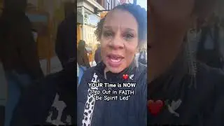 Your Time is Now, Step Out in FAITH!🥰 #spiritled #propheticwordtoday