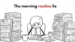 The morning routine trap.#productivity #morningroutine