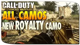 Call of Duty Advanced Warfare CAMO LIST! : All Camos & New Secret CAMO! - 