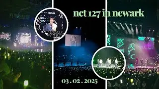 nct 127 neo city momentum concert in newark!! ੈ✩‧₊˚ 💚🫶 l full concert vlog