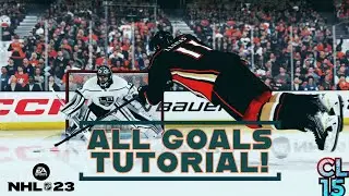 HOW TO SCORE EVERY GOAL IN NHL 23! Goal Tutorial