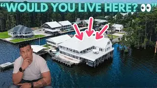 LUXURY Waterfront Home Tour | Pierre Part, Louisiana