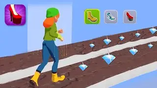 Shoe Race ​- Max Levels Gameplay Android,ios