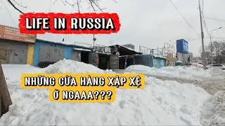 Tập 86 ở nga, Cửa hàng xập xệ, những khu vực xây dựng tự phát tại nga