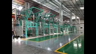 10 sets of EPS shape molding machines are being installed in the customer's factory
